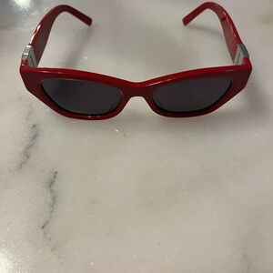 Authentic Givenchy Red and Black Women's Glasses